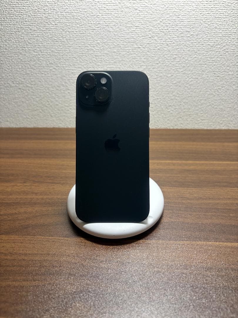 iPhone 15 ブラック 128GB 本体【純正バッテリー89%】
