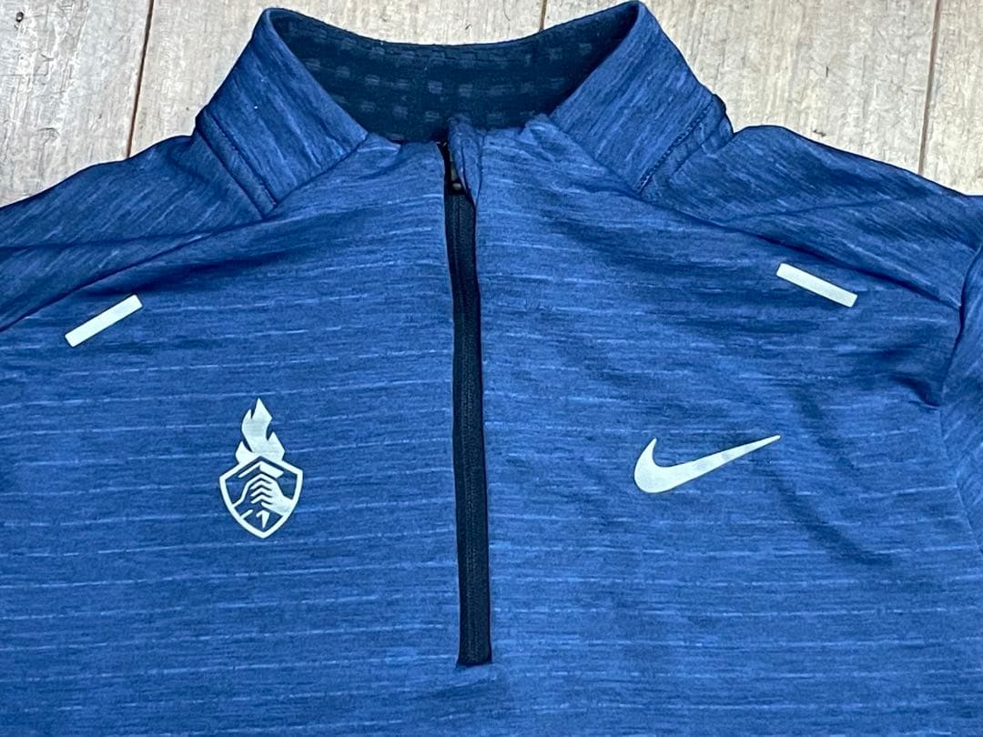 NIKE UNION AC ハーフジップ ランニング トップス