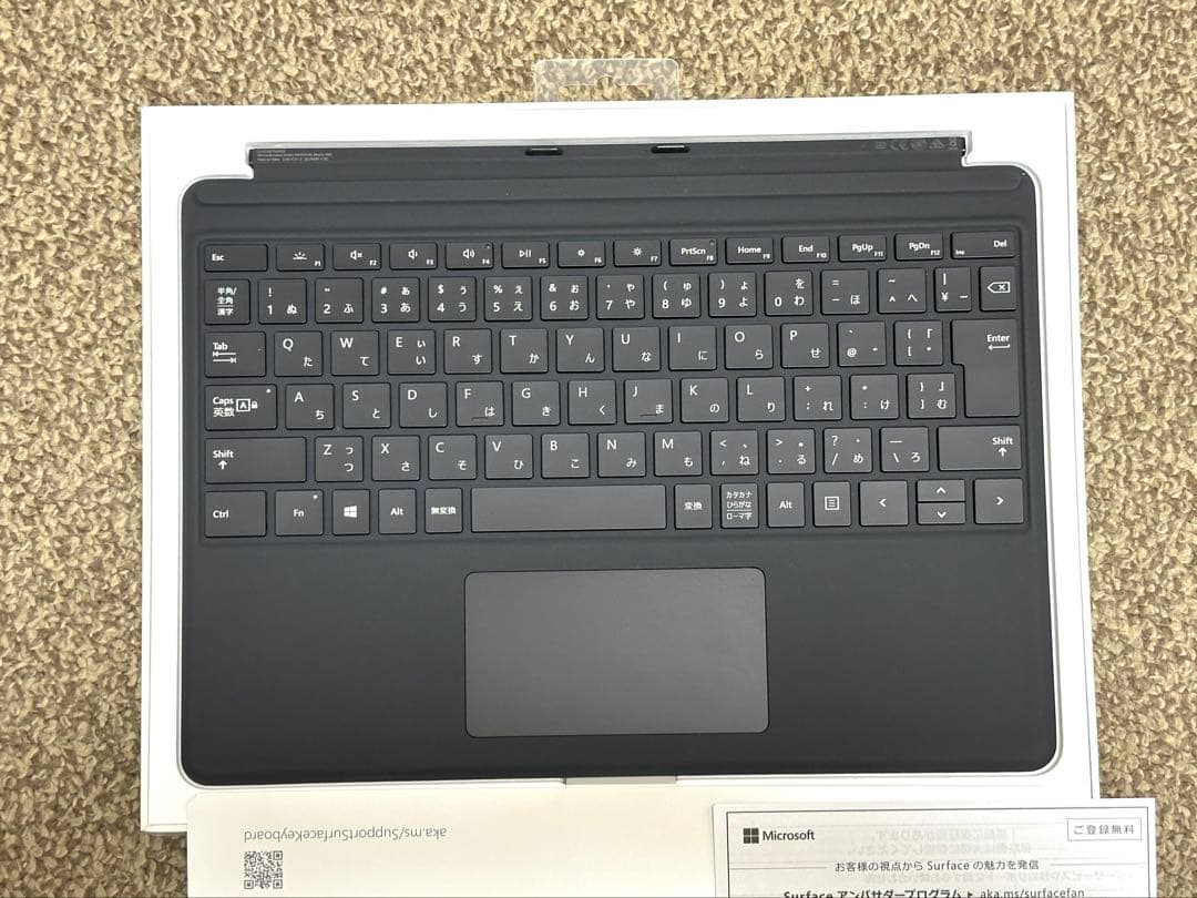 【新品】マイクロソフト 【純正】 Surface Pro X キーボード