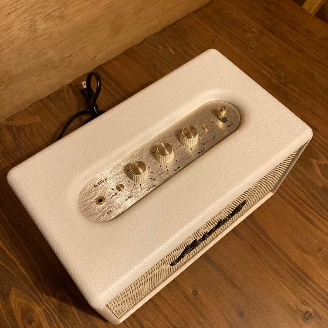 Marshall ホワイトスピーカー　actionⅡ