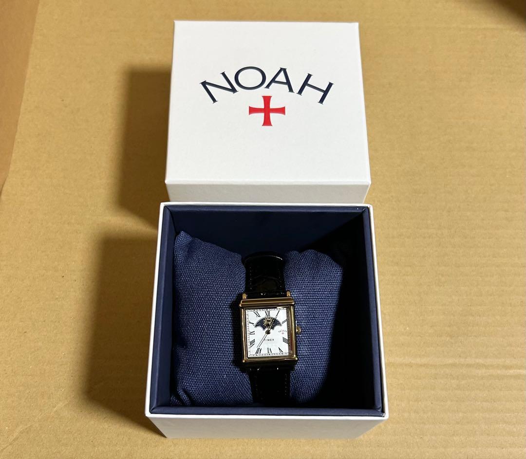 新品 noah timex sun and moon watch ブラック