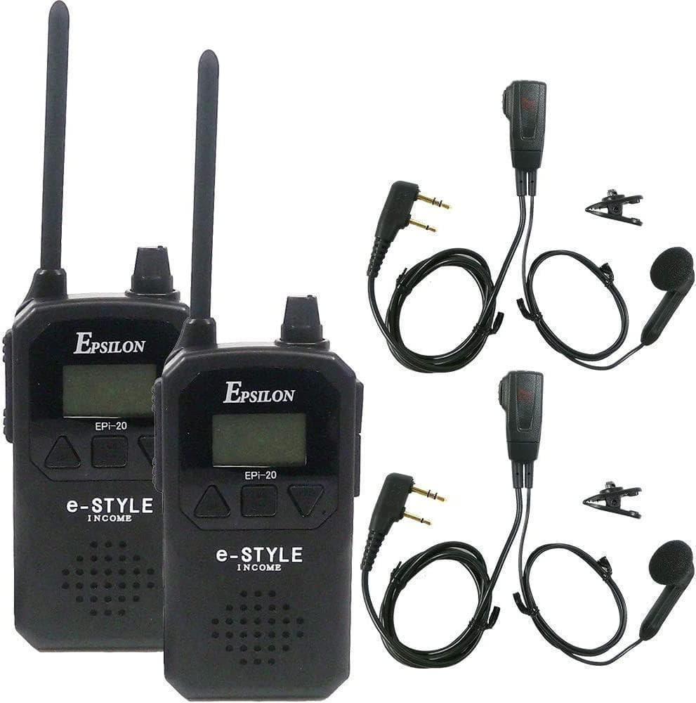 【M2708-114-85】インカム 特定小電力 トランシーバー 2台セット