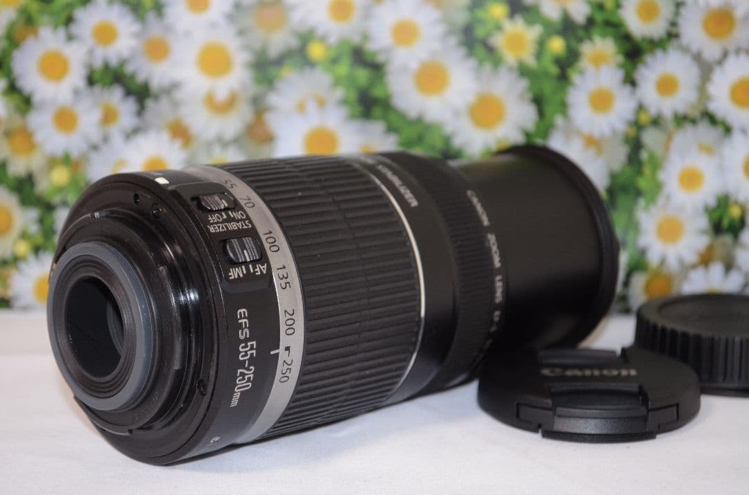 ❤❤Canon EF-S 55-250mm F4-5.6 IS❤手振れ補正❤望遠