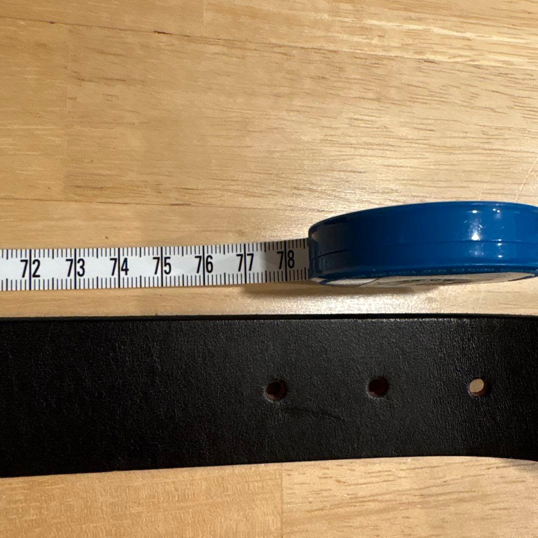 【美品】CHALLENGER ベルト 黒×赤