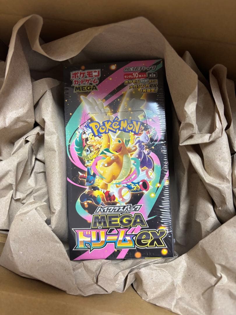 ポケモンカード ハイクラスパック MEGAドリームex BOX（シュリンク付き）
