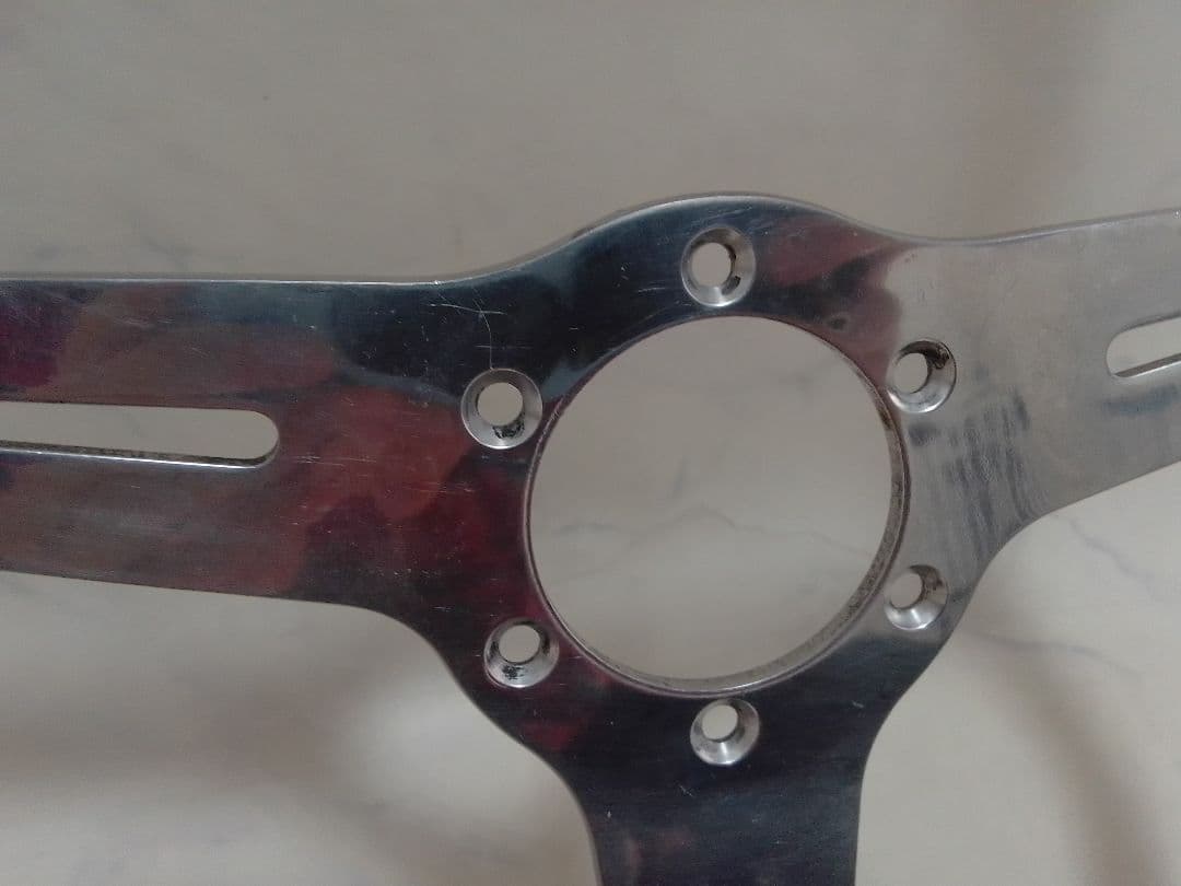 VERONA ヴェローナ victoria ウッドステアリング 外径約37cm