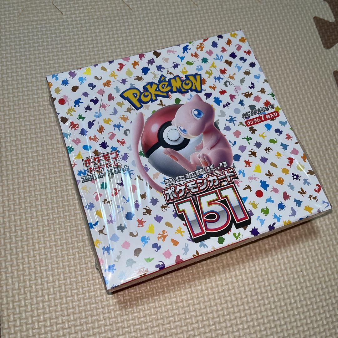 ポケモンカード151 未開封　シュリンク付き