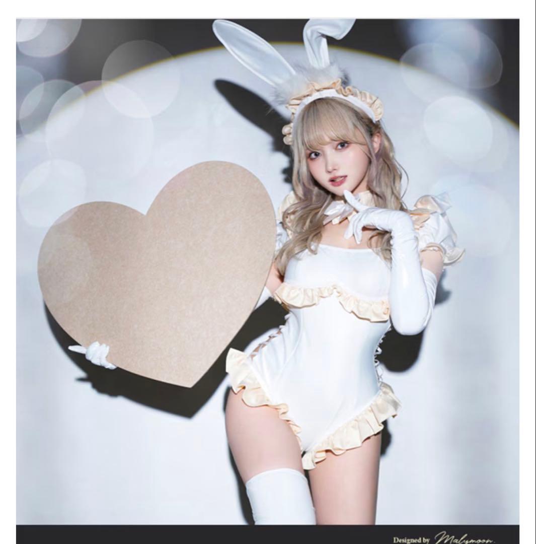 malymoon フレンチメイドバニー ベージュ(白)美品