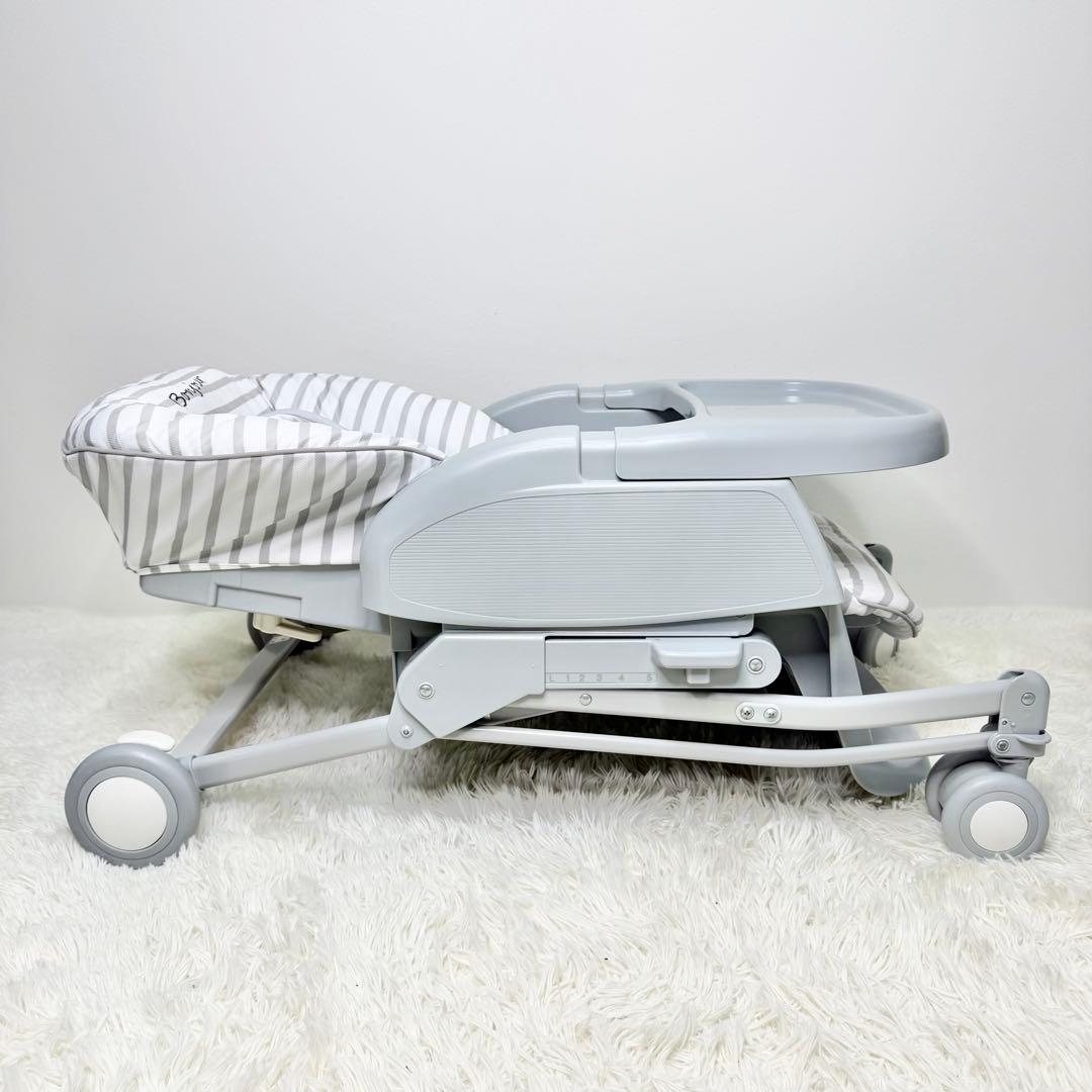 美品 Aprica ユラリズム ハイローチェア バースデイ限定モデル 手動