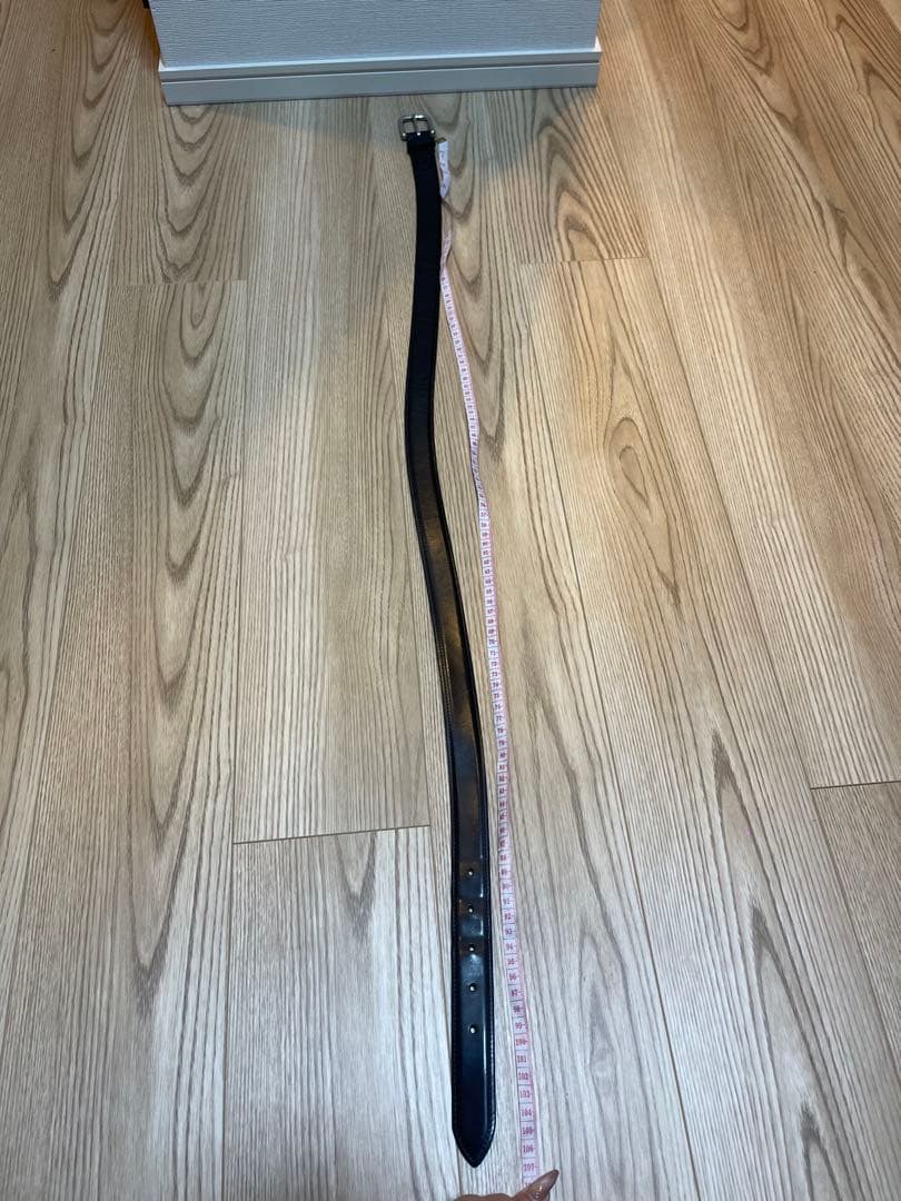 ホワイトハウスコックス　レザーベルト　B8665 ブライドルレザー　ブラック