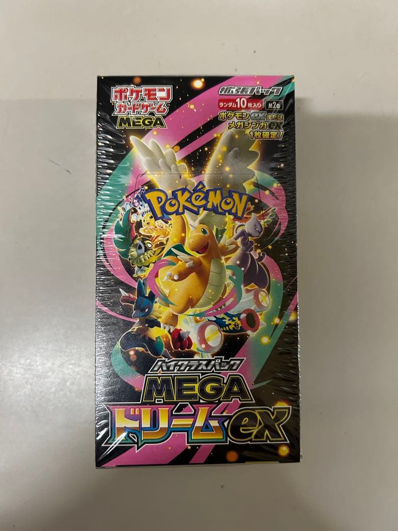 ポケモンカードMEGAドリームex 1box