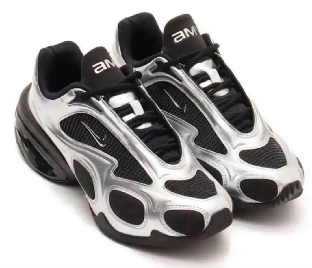 靴 Nike Air Max Muse Black llic Silver