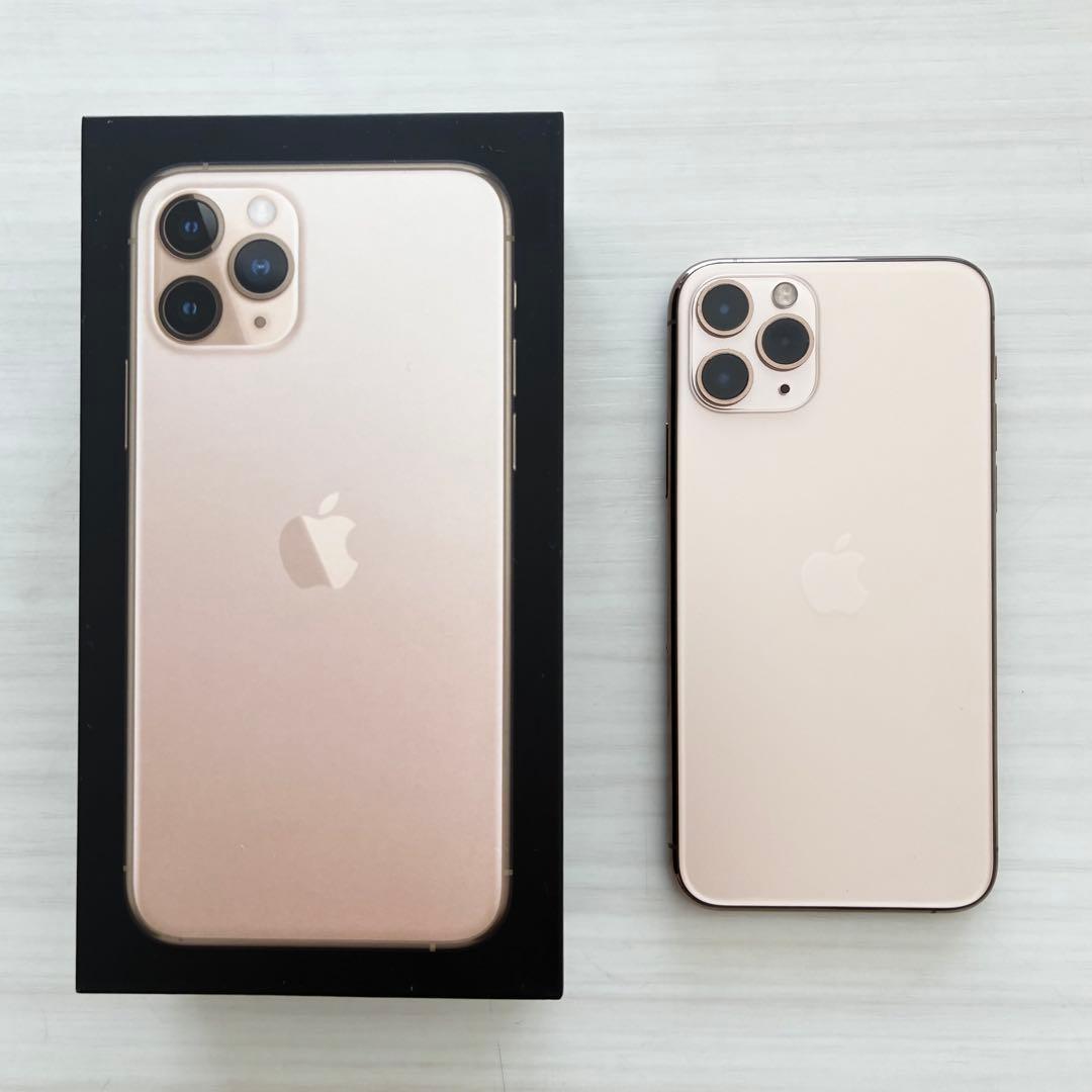 Apple iPhone11 pro 本体 256GB ゴールド SIMフリー