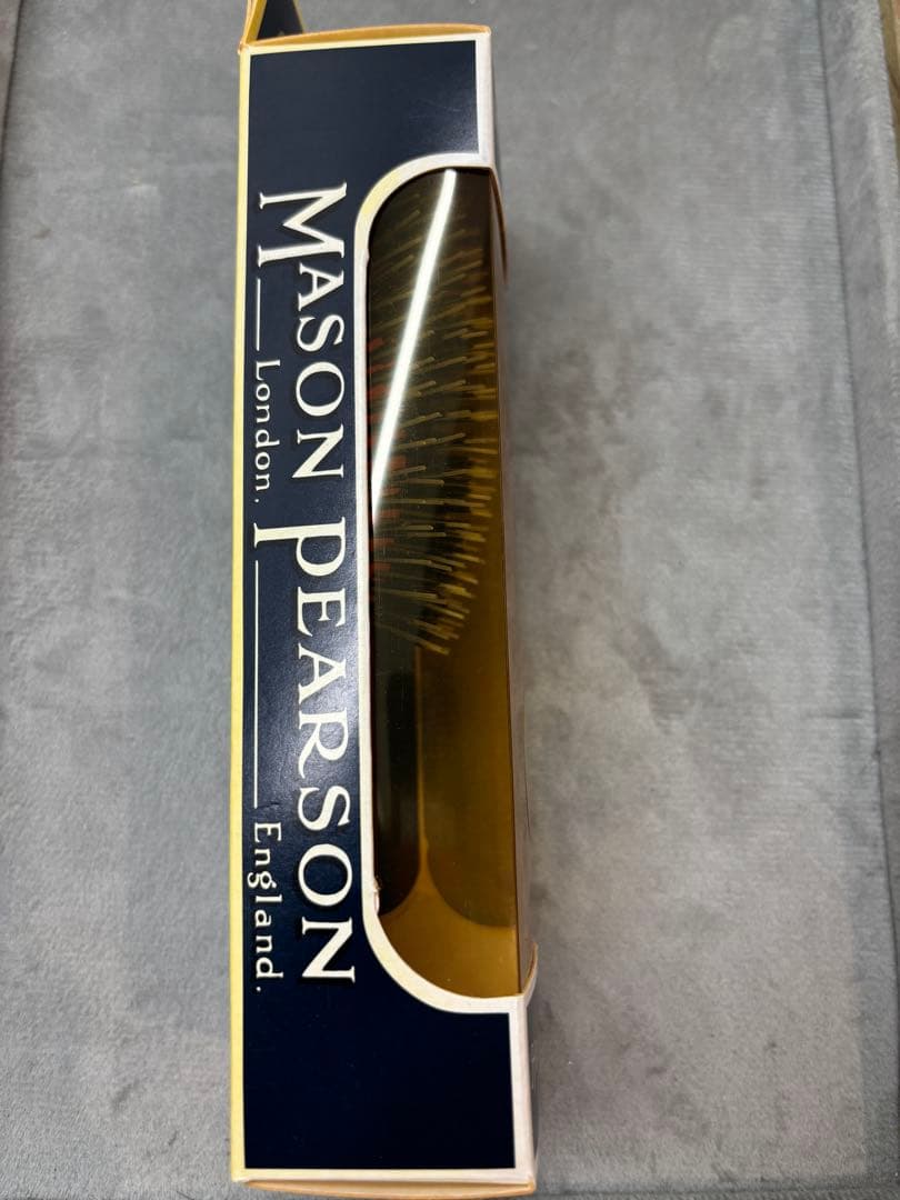 メイソンピアソン　ポケットミックスブラシ　水色