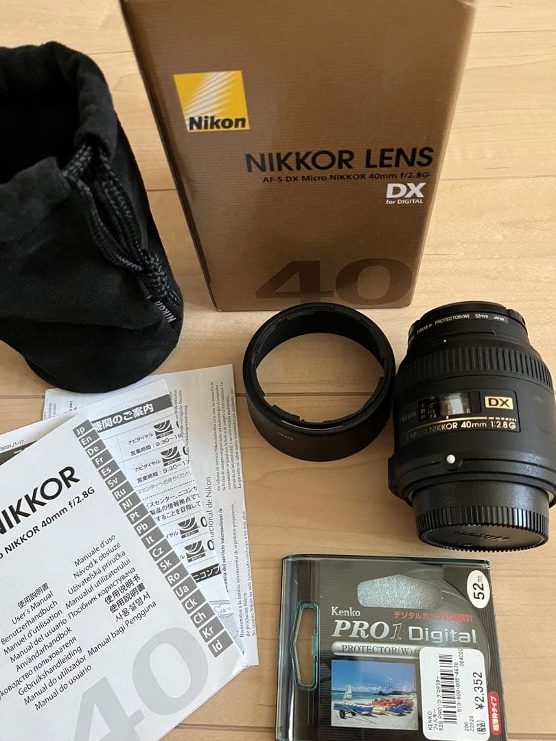美品 Nikon ニコン 40mm f/2.8G