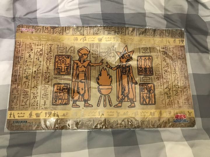 ラバー製プレイマット　箔加工