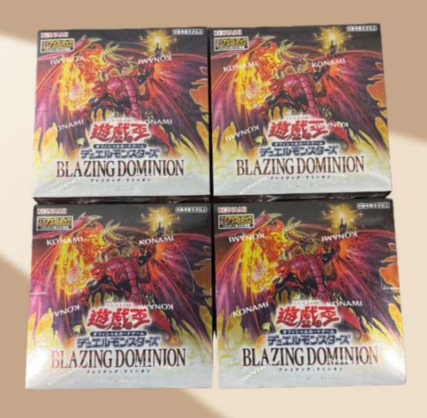 遊戯王 BLAZING DOMINION ブレイジングドミニオン BOX
