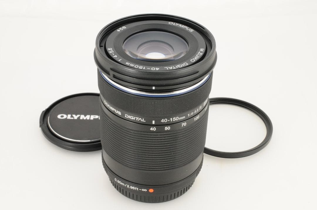 【❄望遠❄】オリンパス M.ZUIKO 40-150mm ブラック フィルター