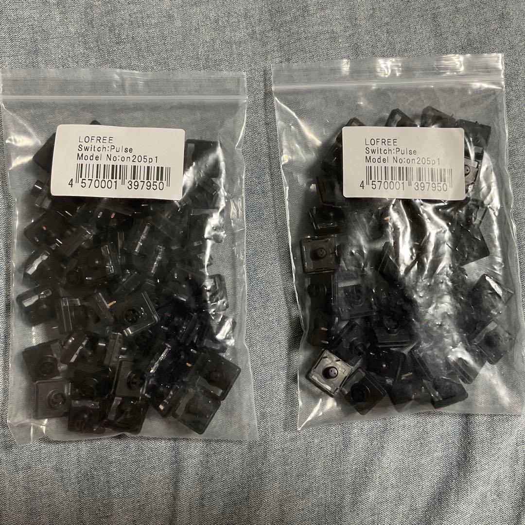 Lofree Pulse ロープロファイル　キースイッチ 89個