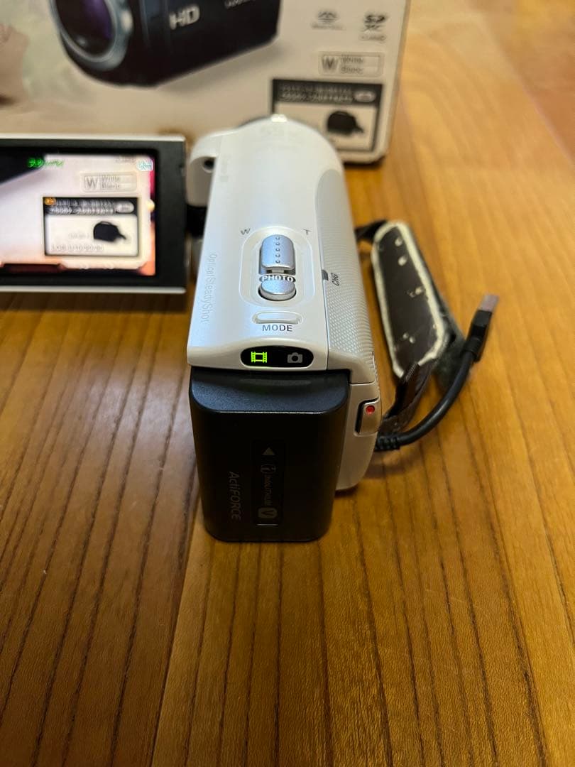 SONY HDR-CX270V ホワイト ビデオカメラ