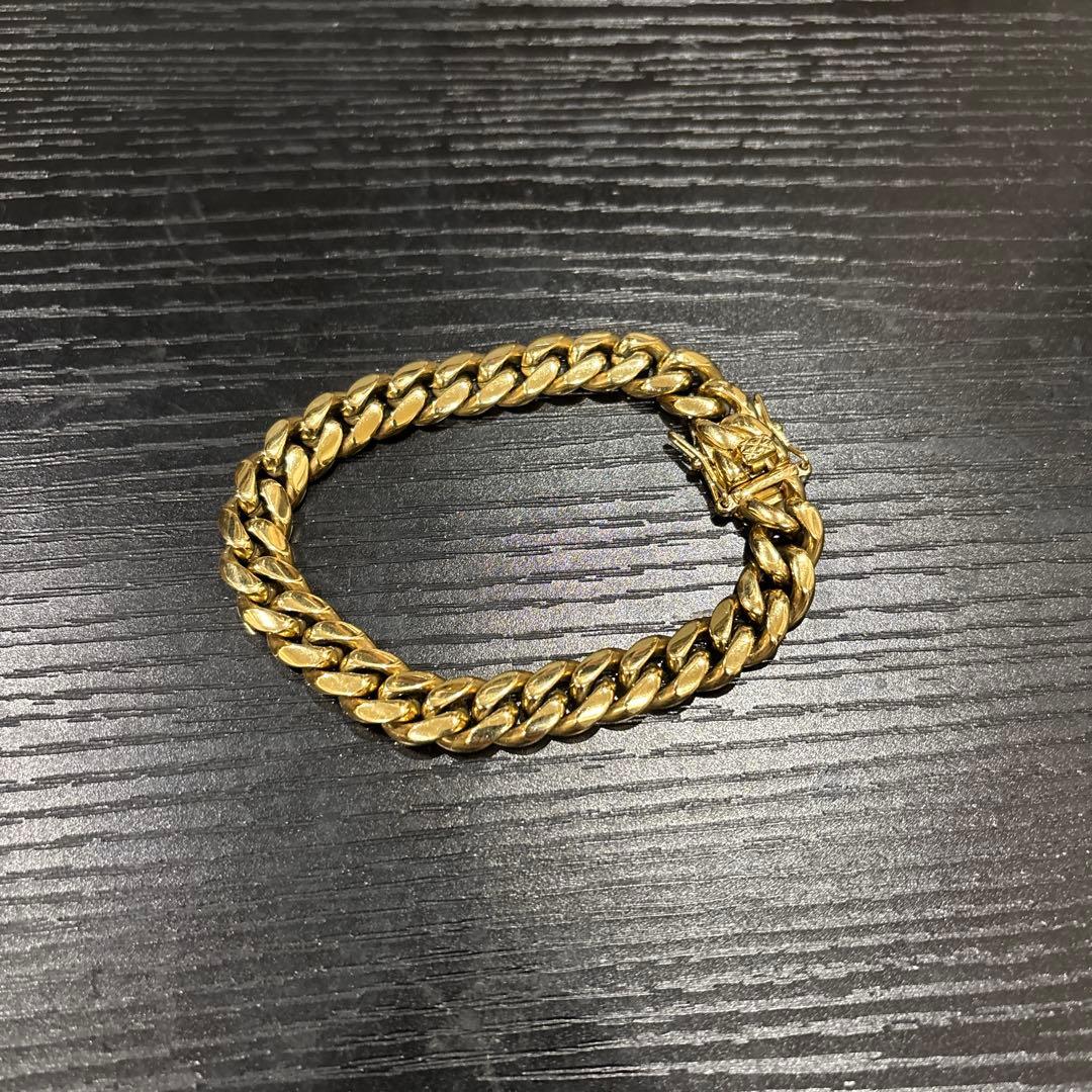 最終値下げ　喜平　ブレスレット　ゴールド　14Kgf