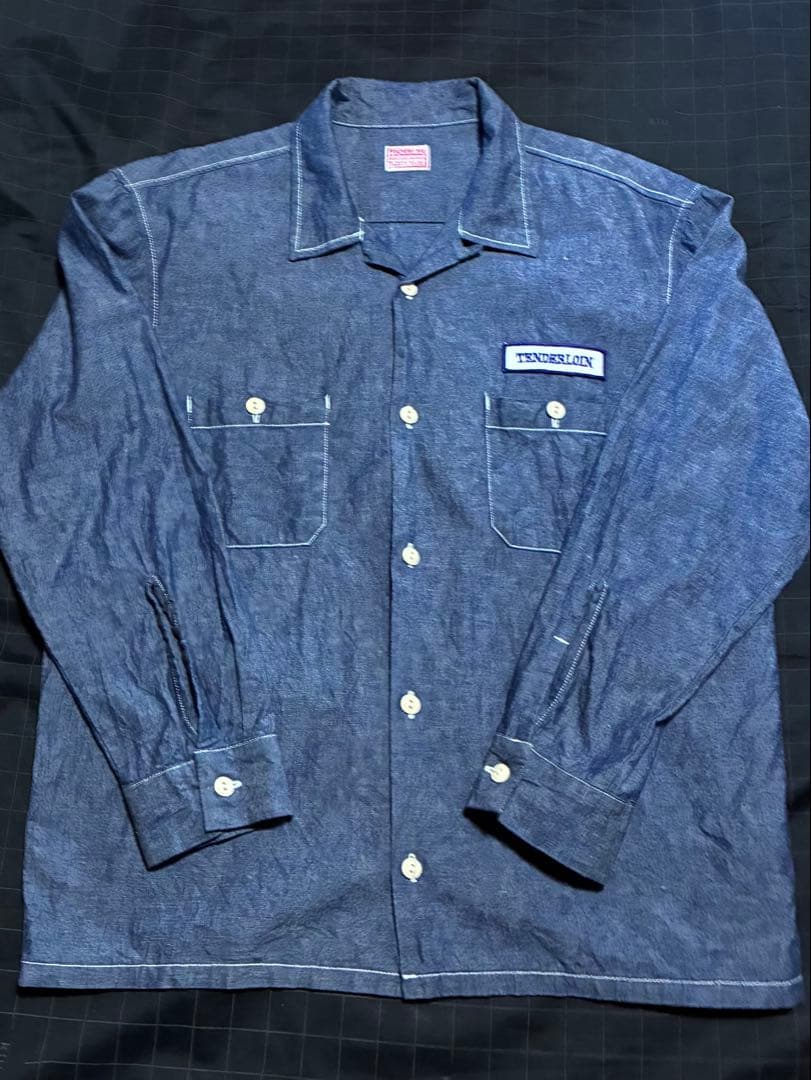 TENDERLOIN テンダーロイン PLENTY TOUGH コットンシャツ