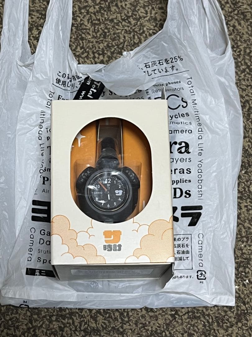 新品 サ時計 サウナ専用時計 ブラック 黒CASIO カシオ