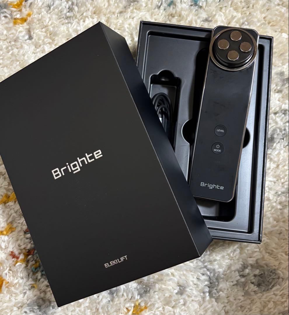 Brighte 美顔器 ブラック 付属品あり 箱あり