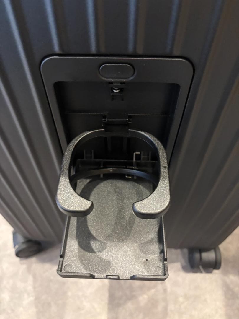 リベティ多機能キャリーケース【マットブラックSサイズ】