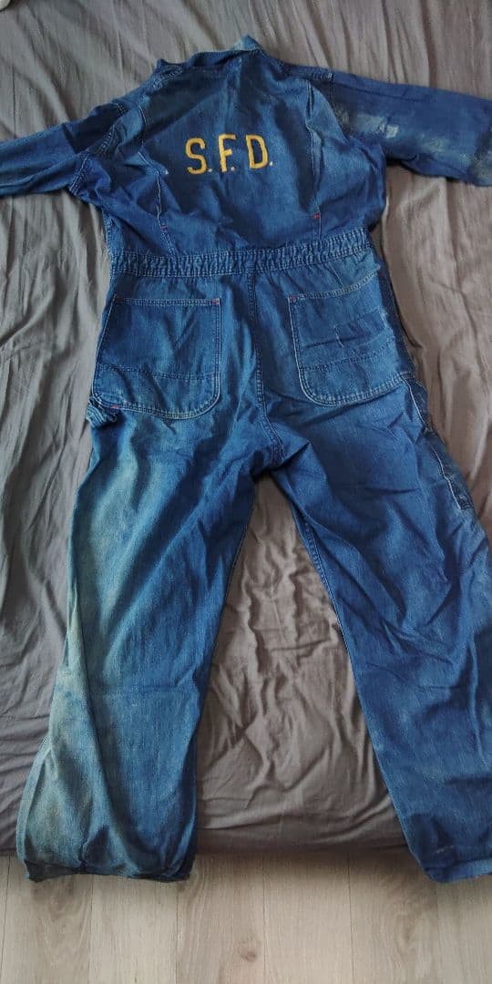 ビンテージ オールド Big BEN USA製 ツナギ ジーンズ　デニム 42