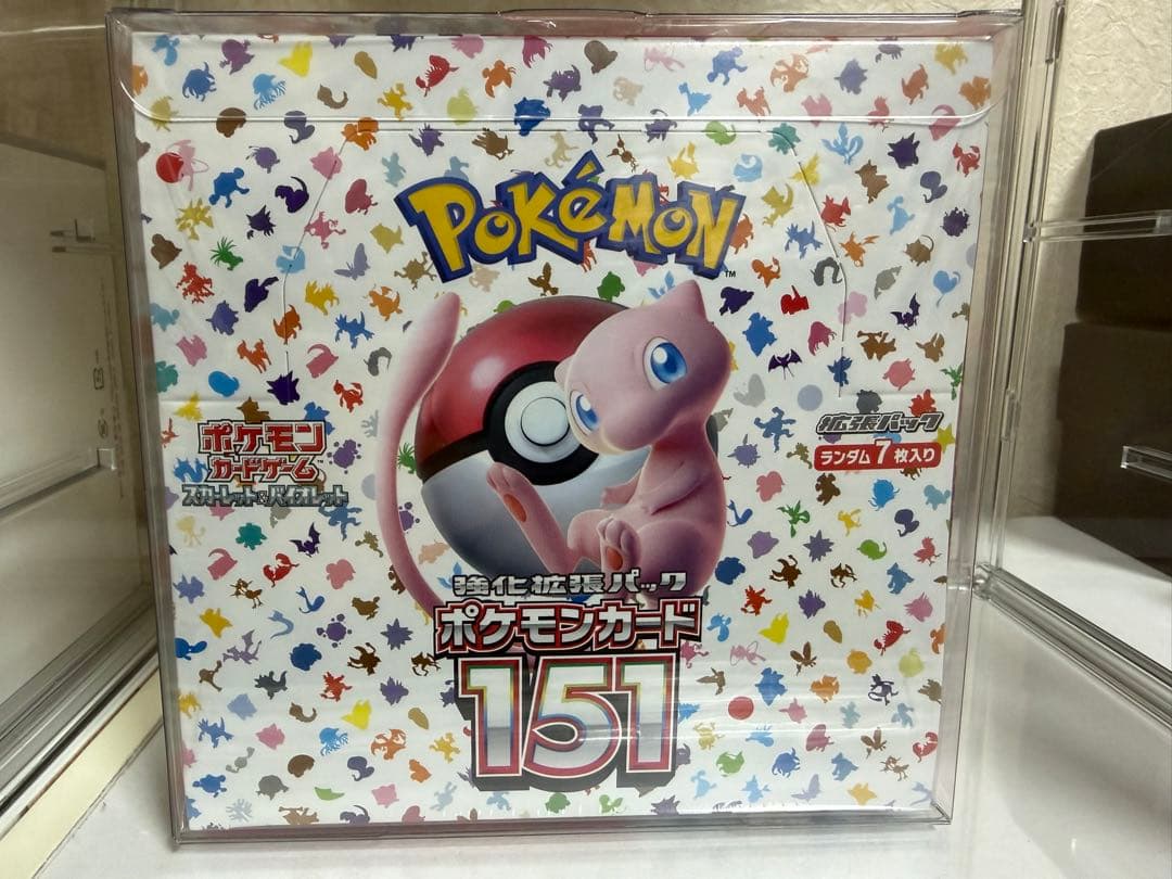 ポケモンカード151 未開封BOXシュリンク付き