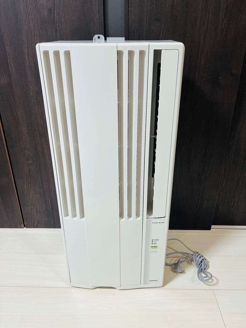 [極美品✨高年式]CORONA 窓用エアコン(21年製)冷暖房機能付き