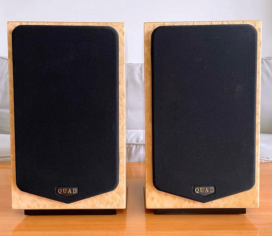 QUAD 11L2 ブックシェルフスピーカー　ペア　バードアイメープル