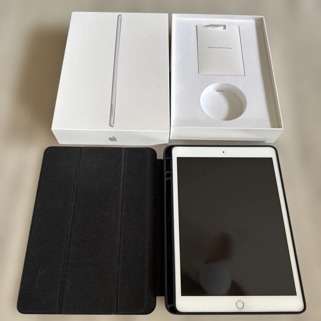 iPad本体+保護ケース付き＋保護フィルム付き 7世代MW752J/A 32GB