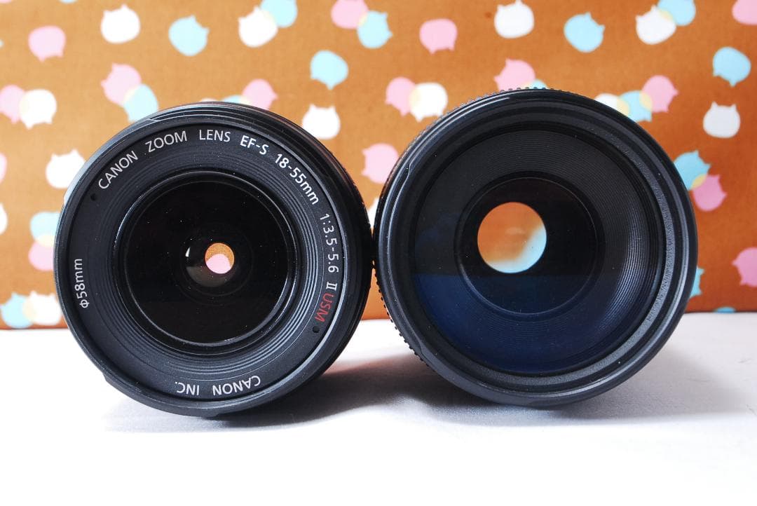 ✨超美品✨ショット数2183回✨Canon kiss X7 ダブルレンズセット