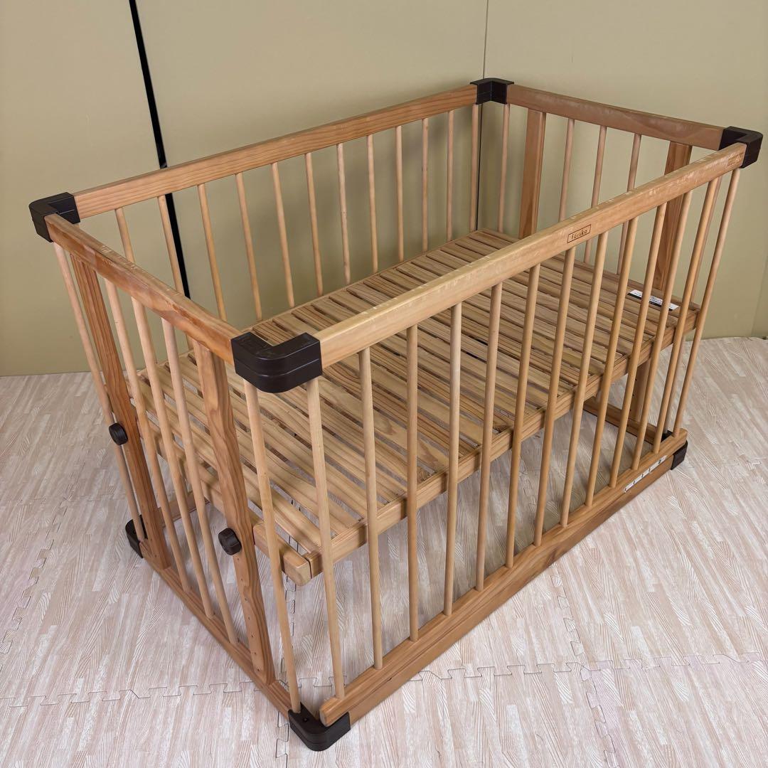 ☆除菌清掃済☆　ファルスカ　ベッドサイドベッド　ナチュラル