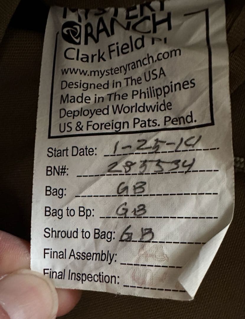 MYSTERYRANCHミステリーランチ インベーダー メッセンジャーバッグ