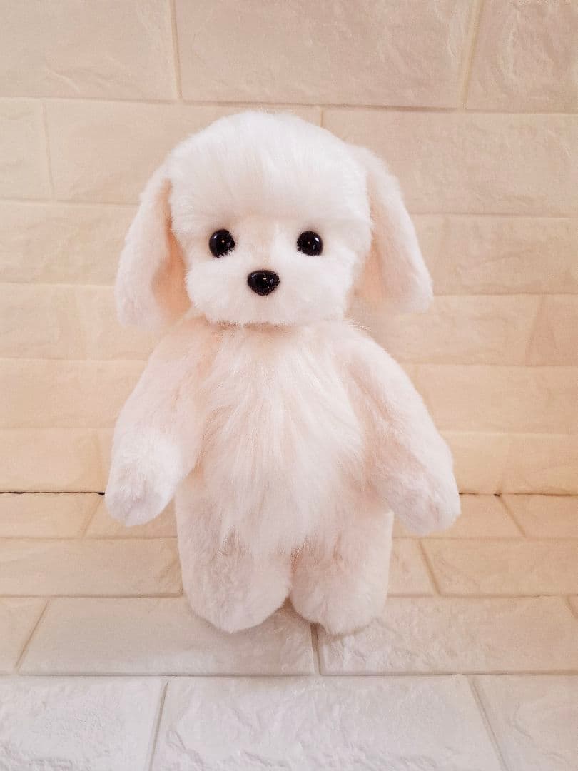 ぬいぐるみ、テディマルチーズ、犬、ハンドメイド、オリジナル、抱きしめられるサイズ