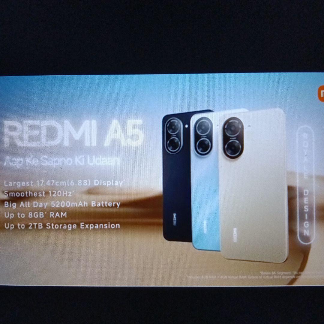 週末セ−ル Redmi A5 スマートフォン 本体　GOLD