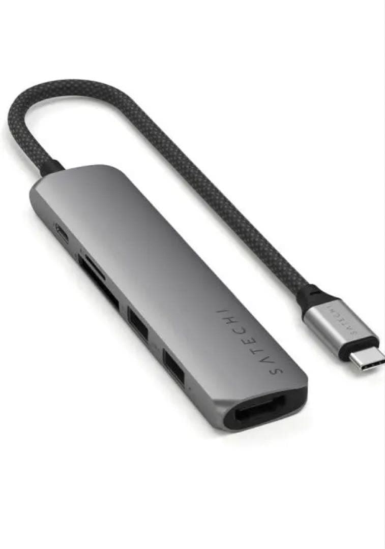 分配器・切替器 Satechi 6-in-1 USB-C Multiport Adapter