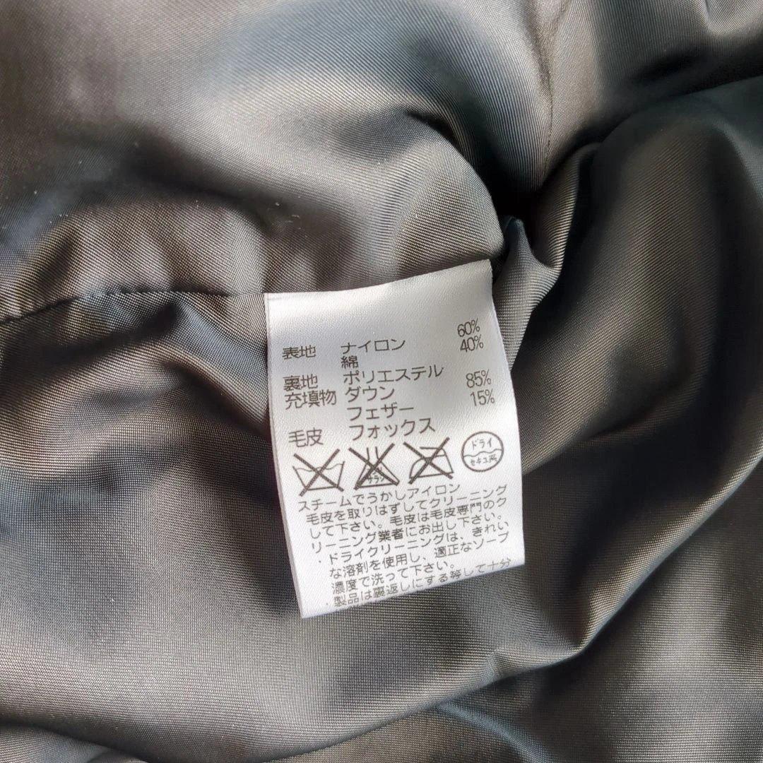 タイムセール！【美品】アクアスキュータム ダウンジャケット フォックスファー