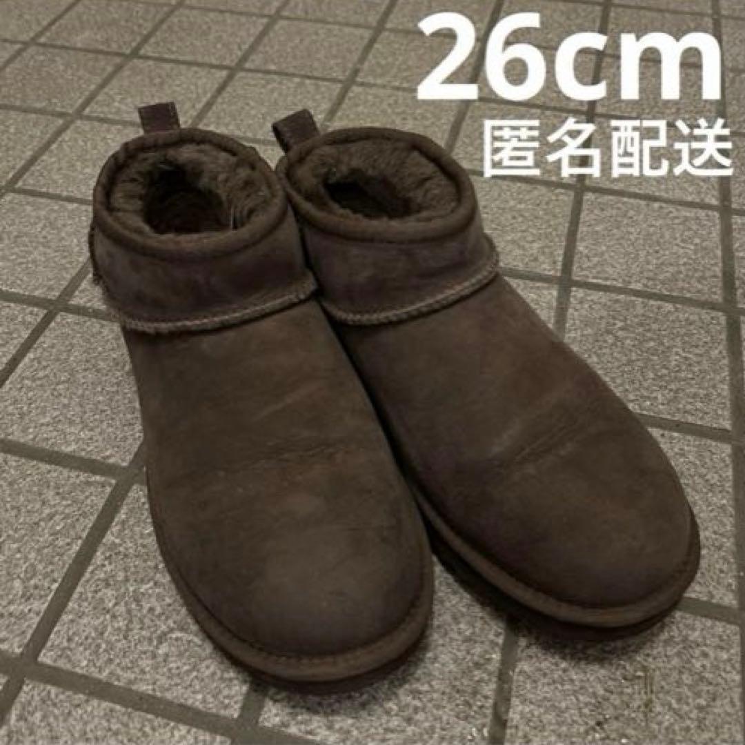 UGG ウルトラミニ　バーントシダー　26cm ブラウン　定価24,200円