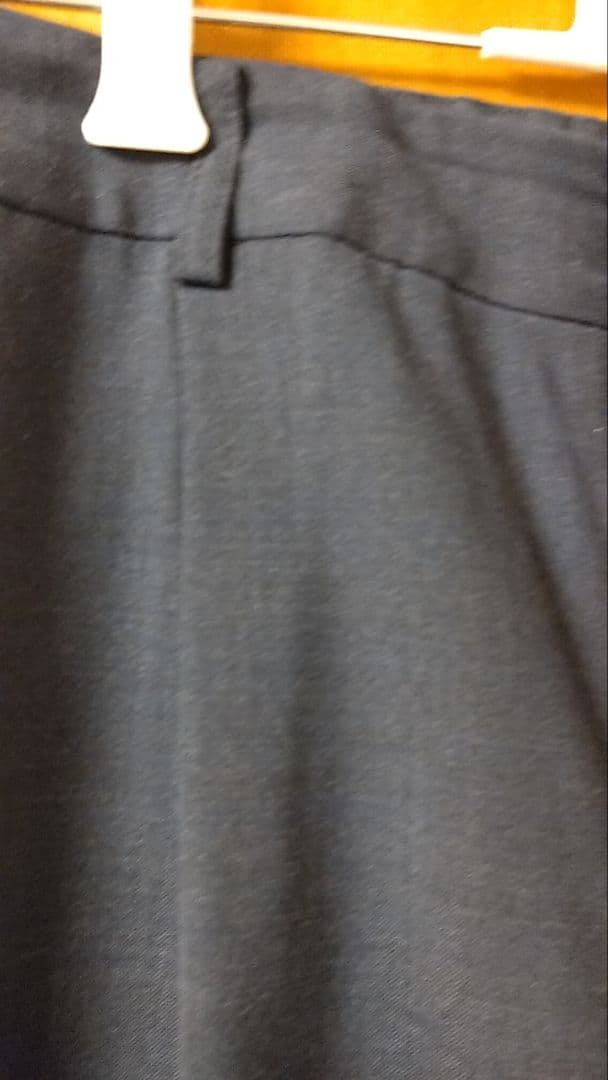 グリーンレーベル　セットアップ　襟なしネイビー