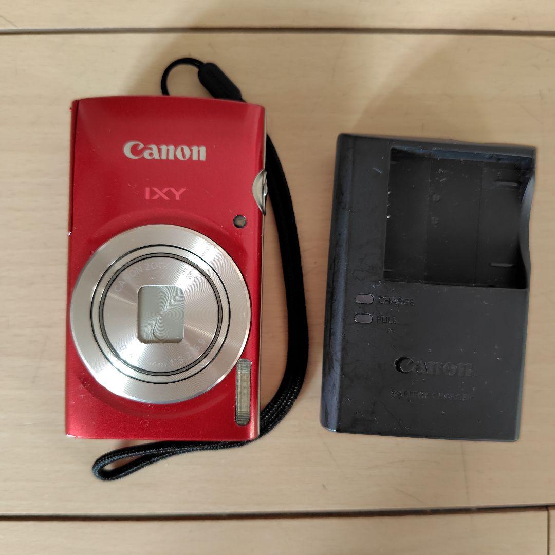 Canon キャノン IXY 200 コンパクトデジタルカメラレッド 充電器付き