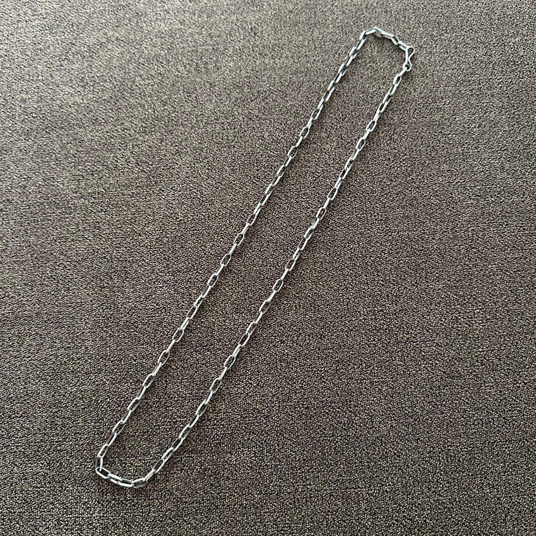 ナバホチェーン　60cm 燻し　シルバー925