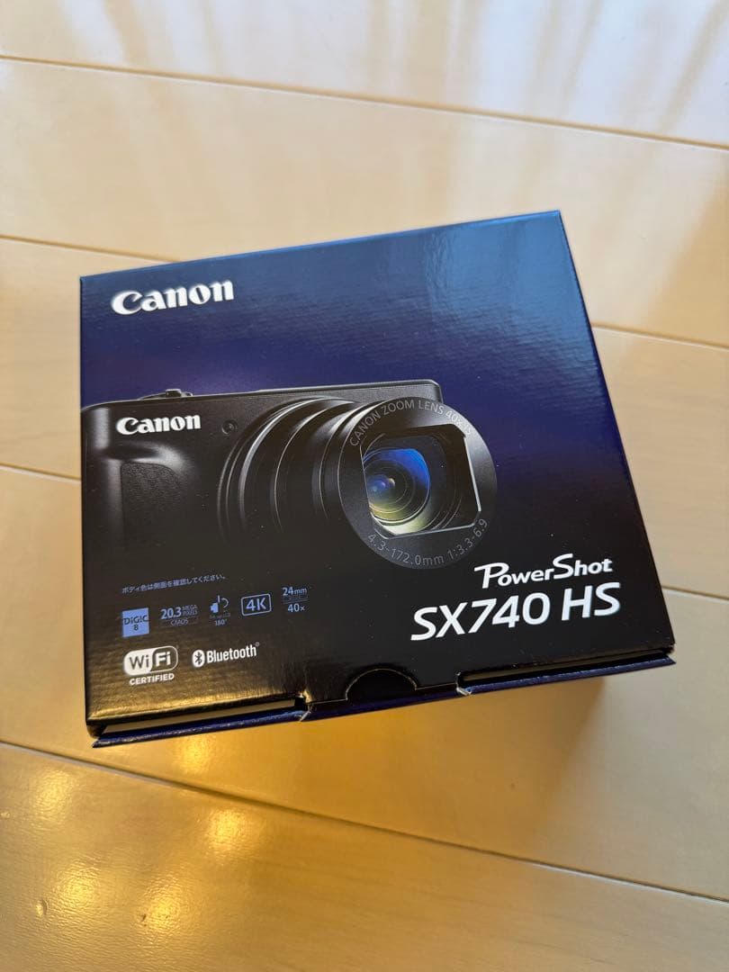 新品未使用⭐︎Canon PowerShot SX740HS ブラック