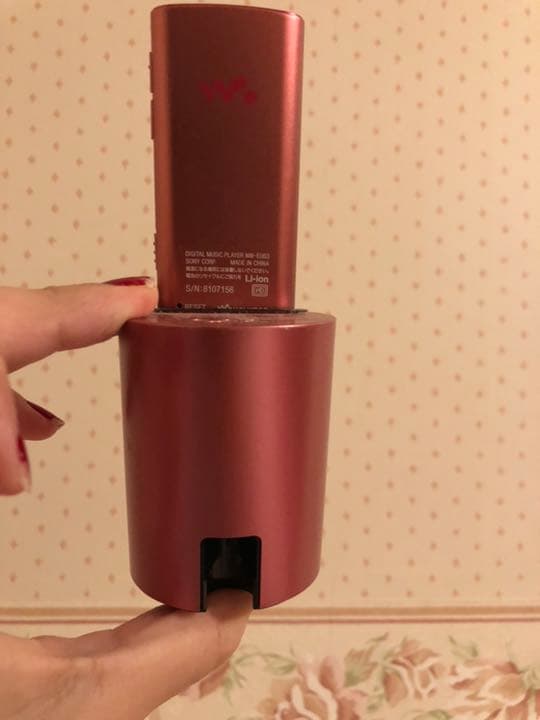 ウォークマン sony nw-e063 ピンク