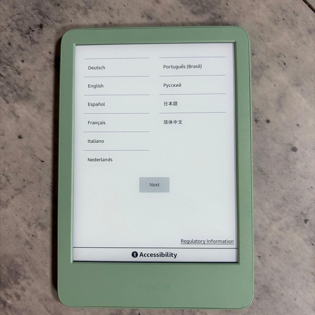 な*お様 Kindle 電子書籍リーダー 本体 緑色