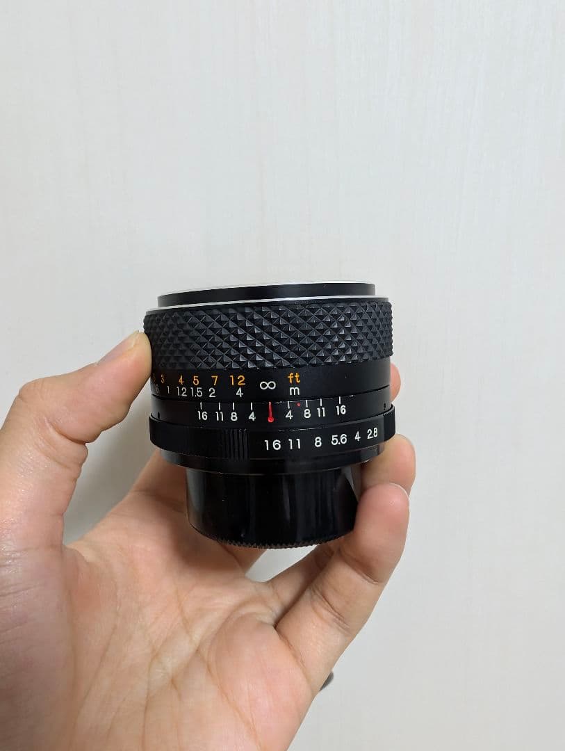 Yashica 28mm f/2.8 単焦点レンズ