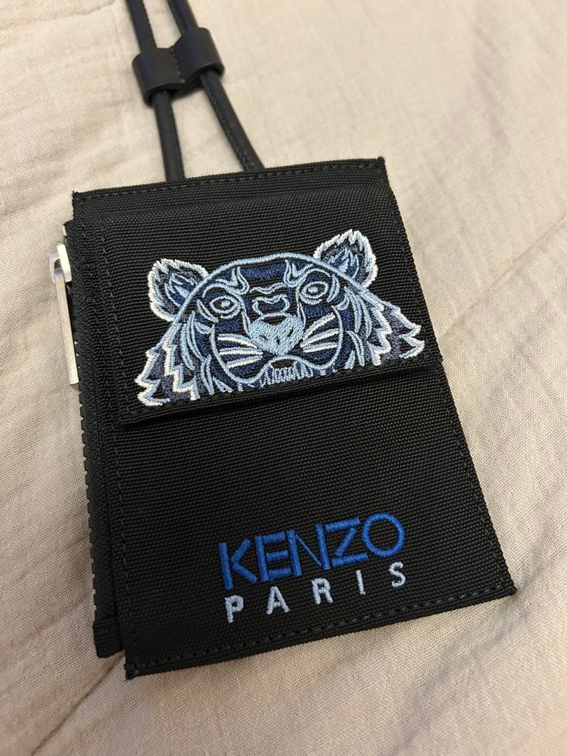 値下げ　KENZO　ケンゾー　ネックウォレット　カード、小銭入れ　中古品
